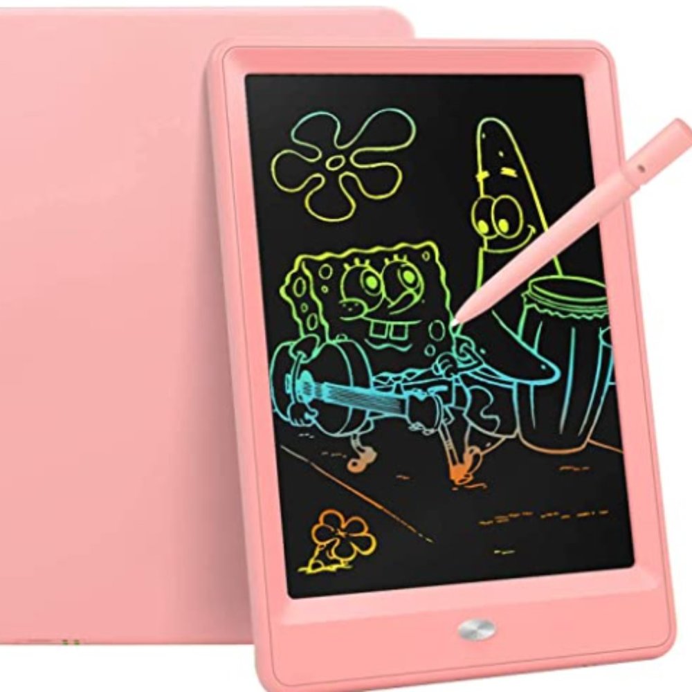 for 3-6 Years Old Girls Boys, LCD Writing Tablet 10 Inch Doodle Board, Elect